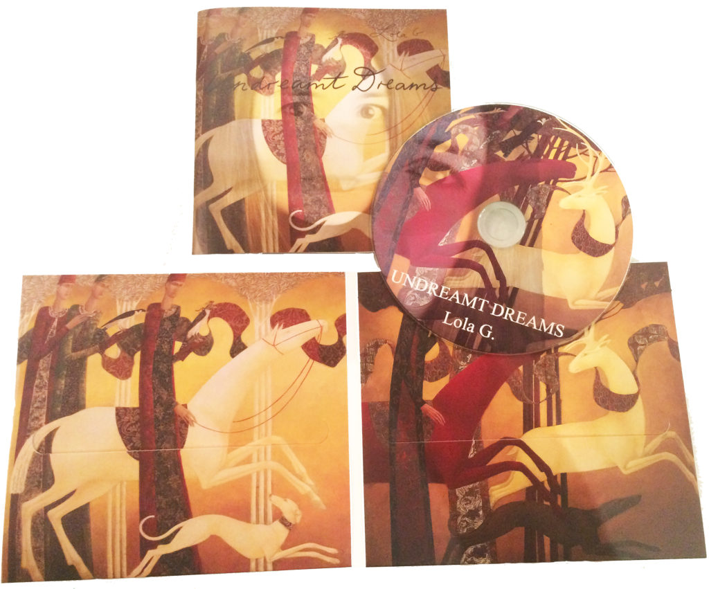 Undreamt Dreams CD, open