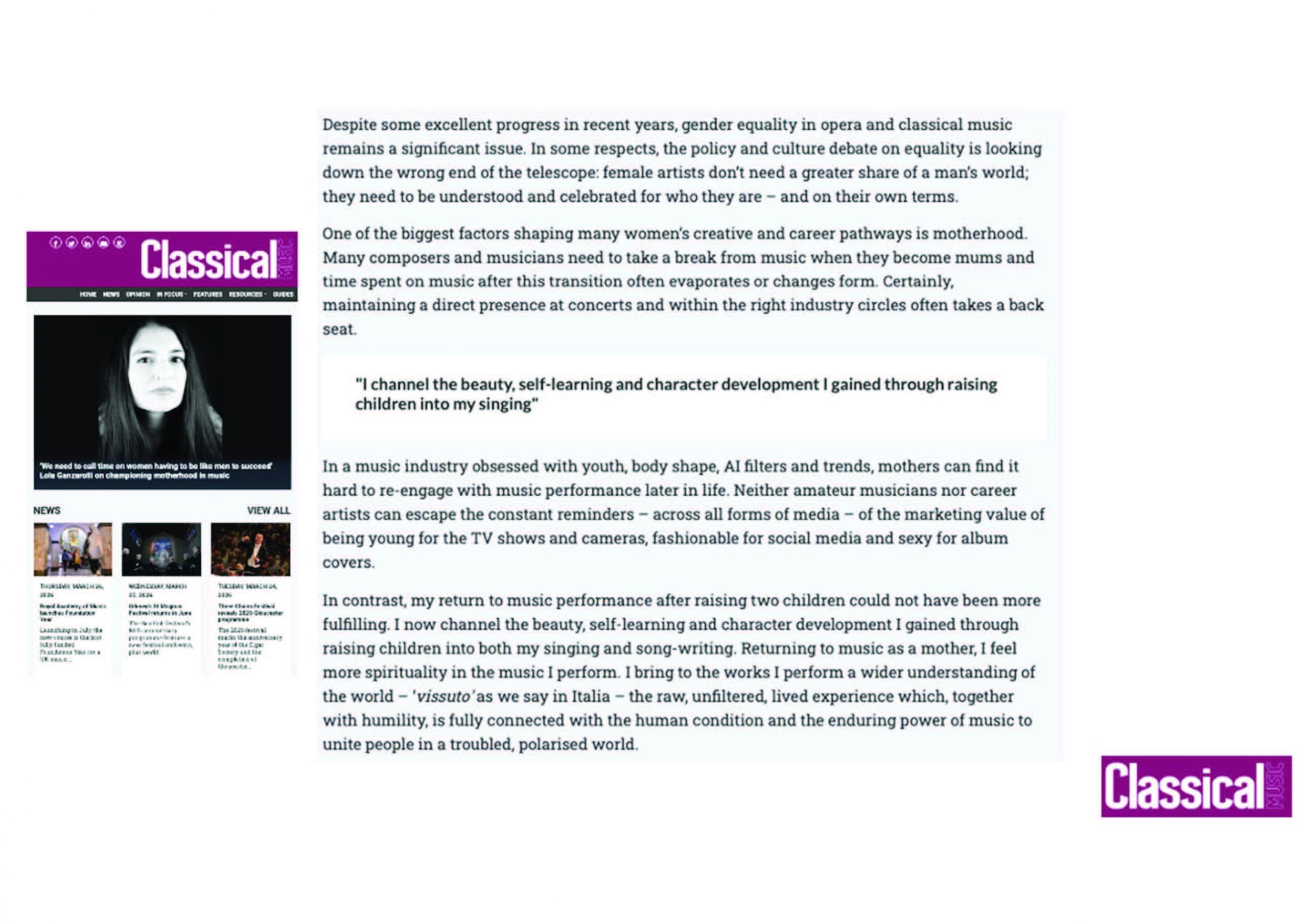 Classical Music Magazine - Page 2